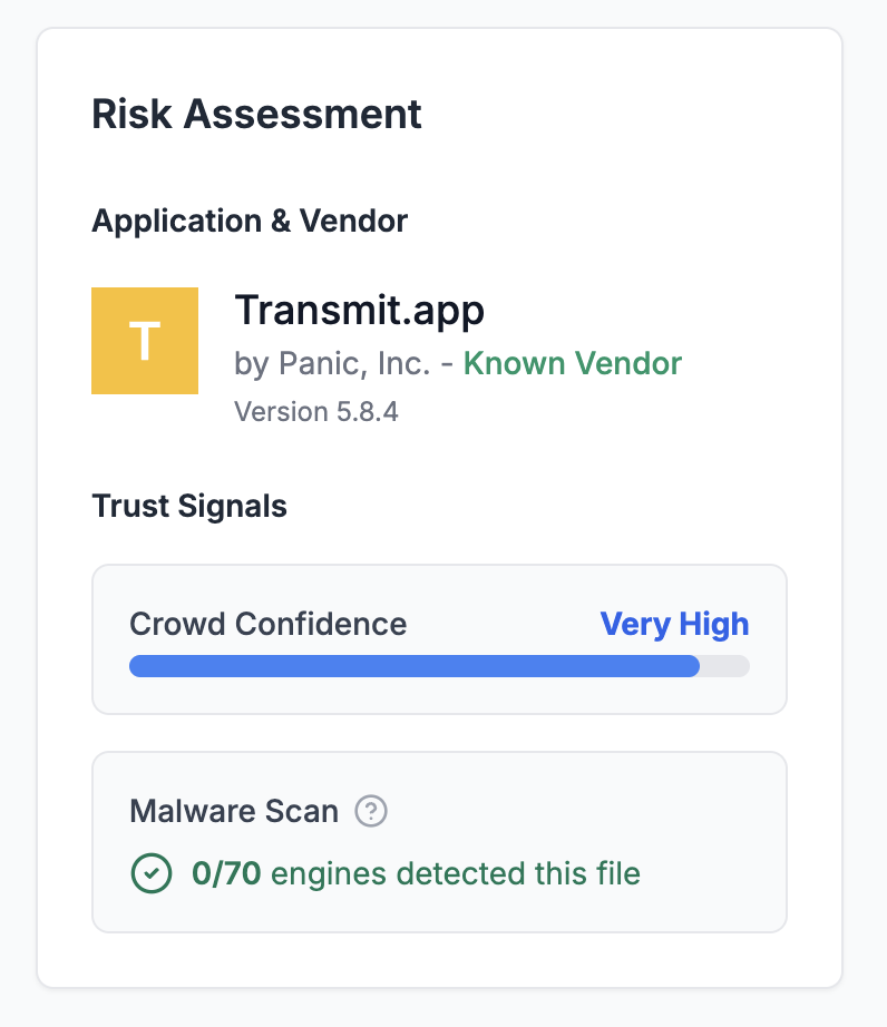 Risk Assessment